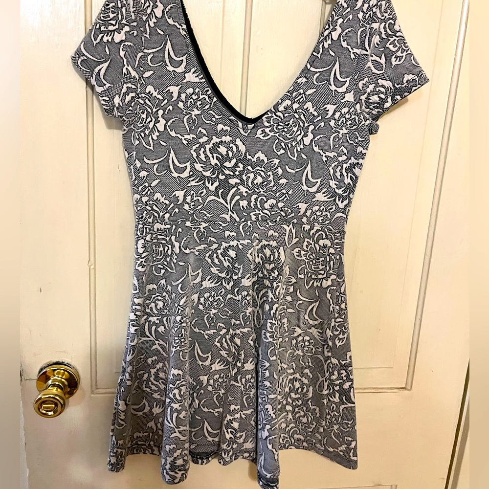 Floral print dress